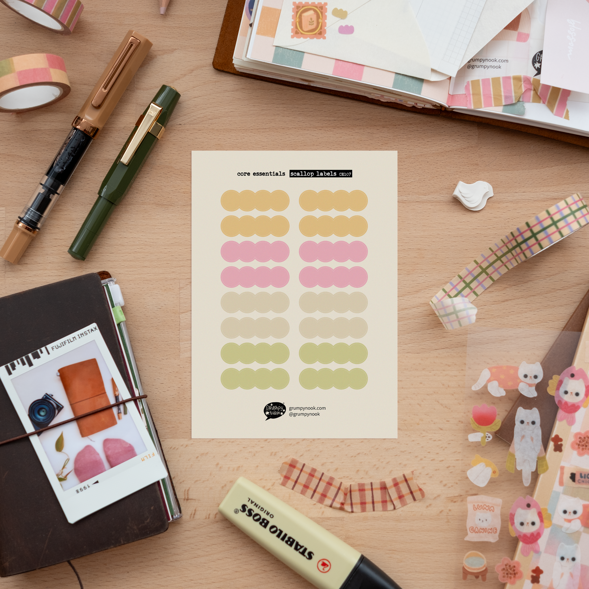 Core Essentials Sticker Sheets