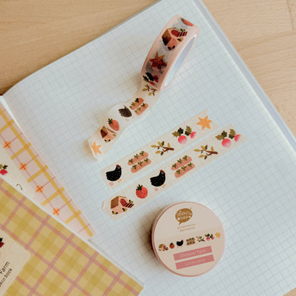 Chickens' Farm Washi Tape