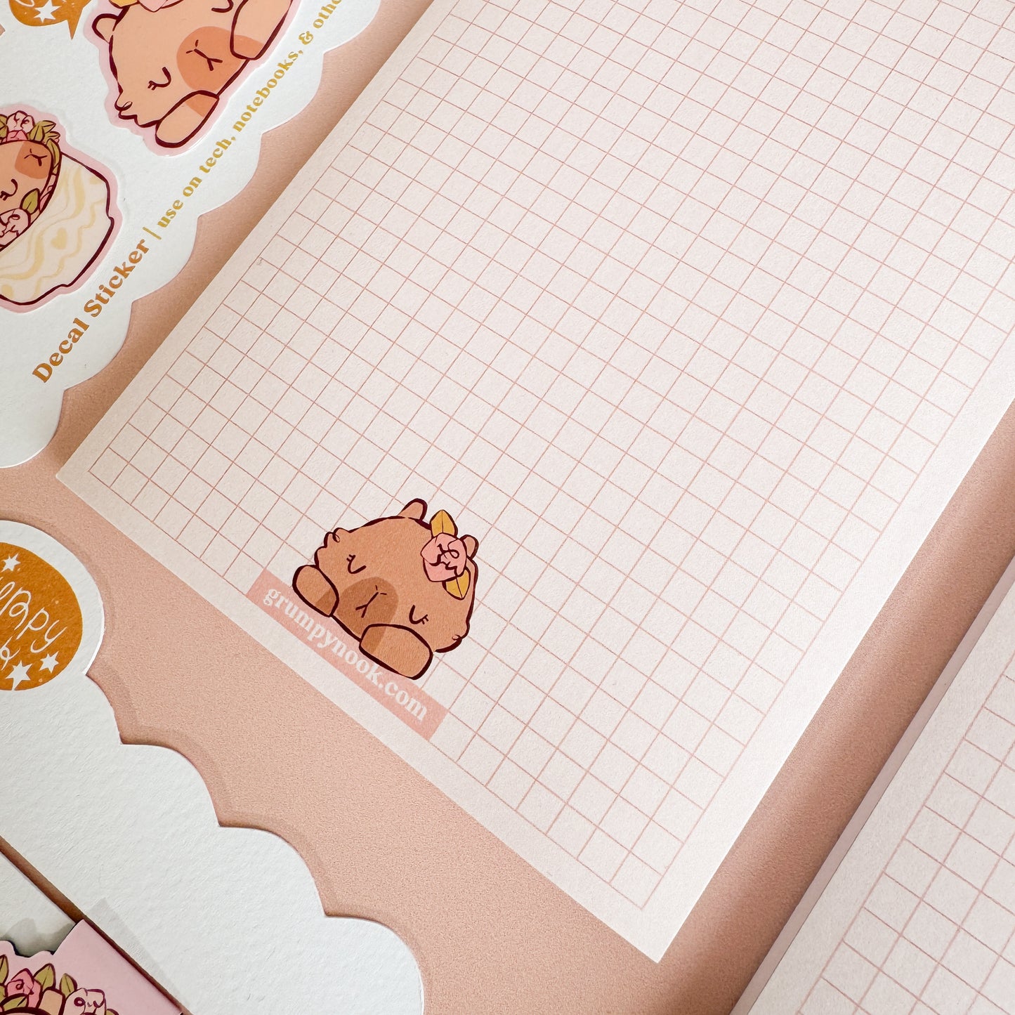 A6 Capybara Notepad