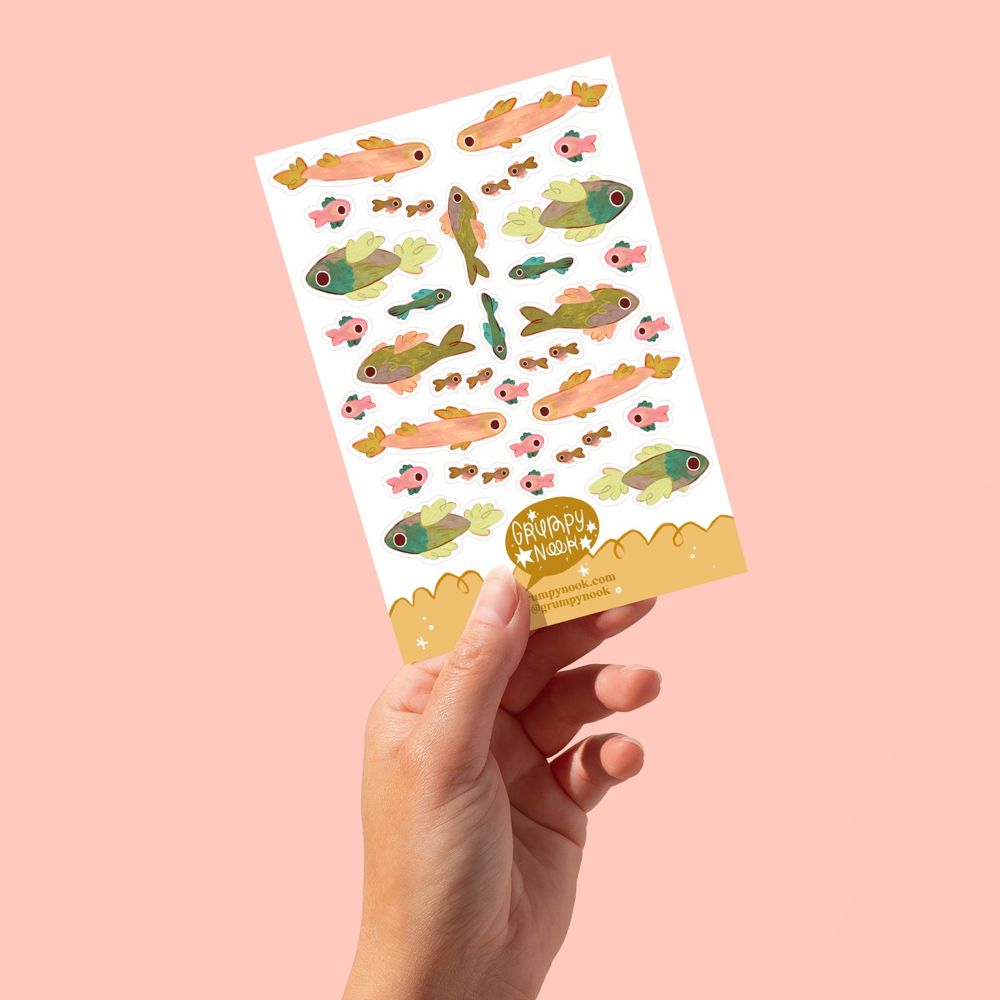 Fish Sticker Sheet