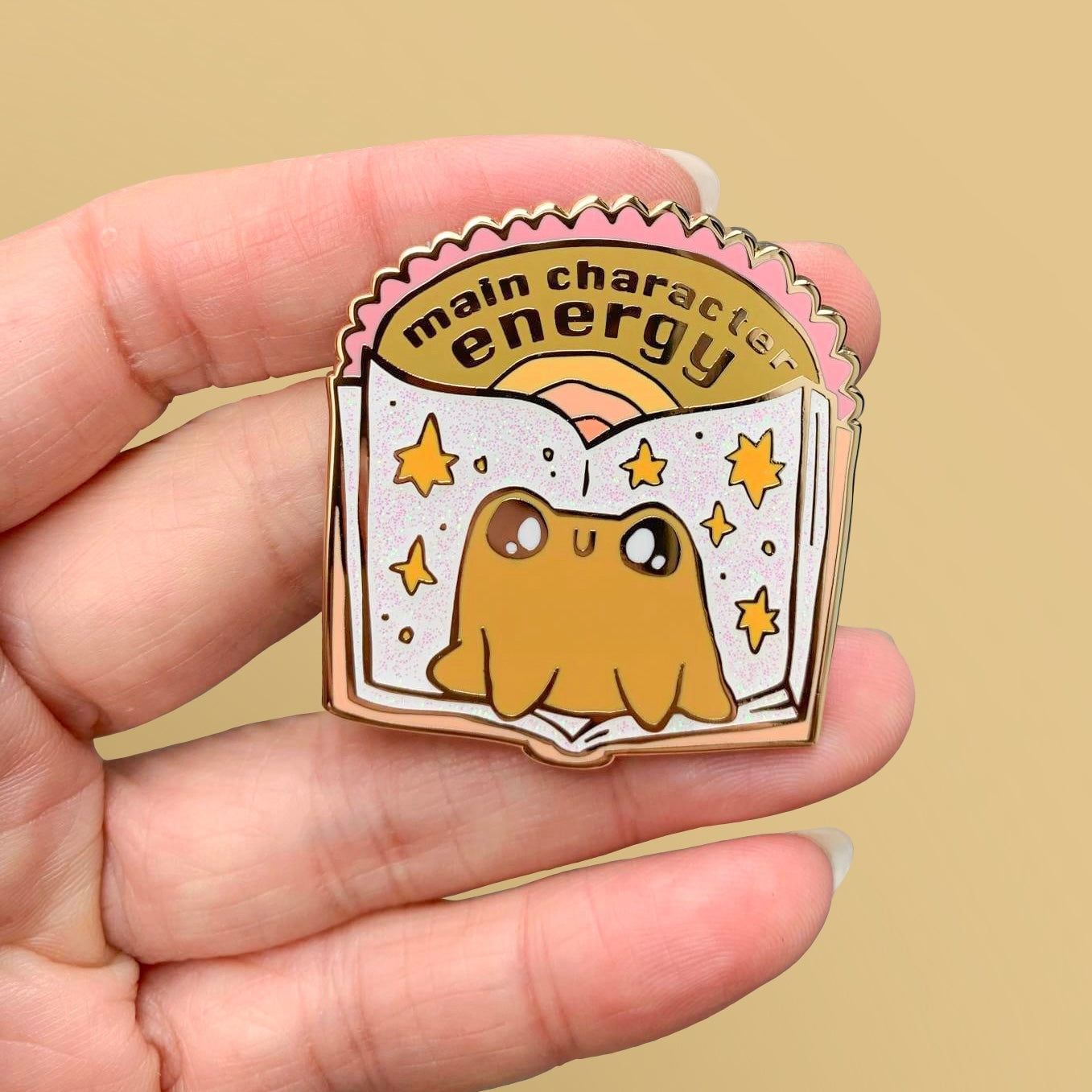 Main Character Energy Enamel Pin