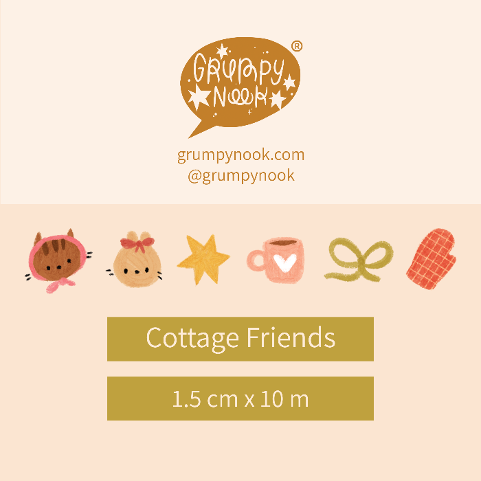 Cottage Friends Washi Tape