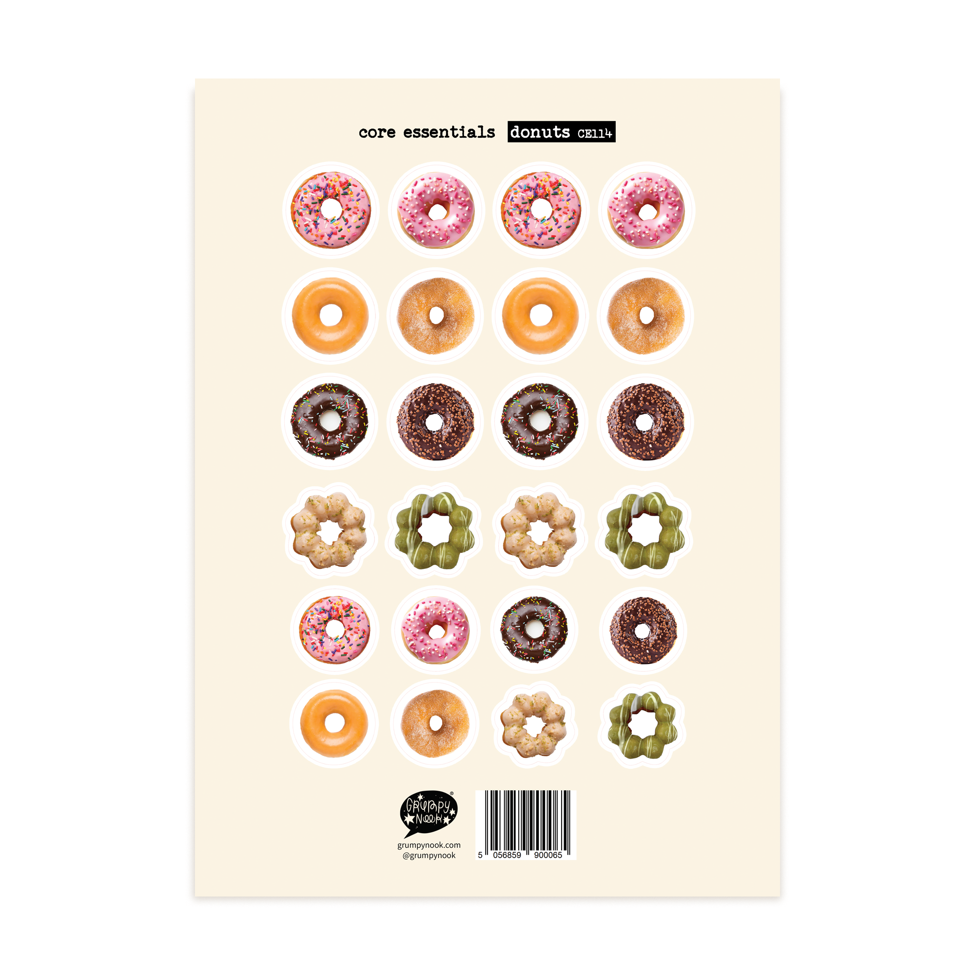 CE Donuts Sticker Sheet
