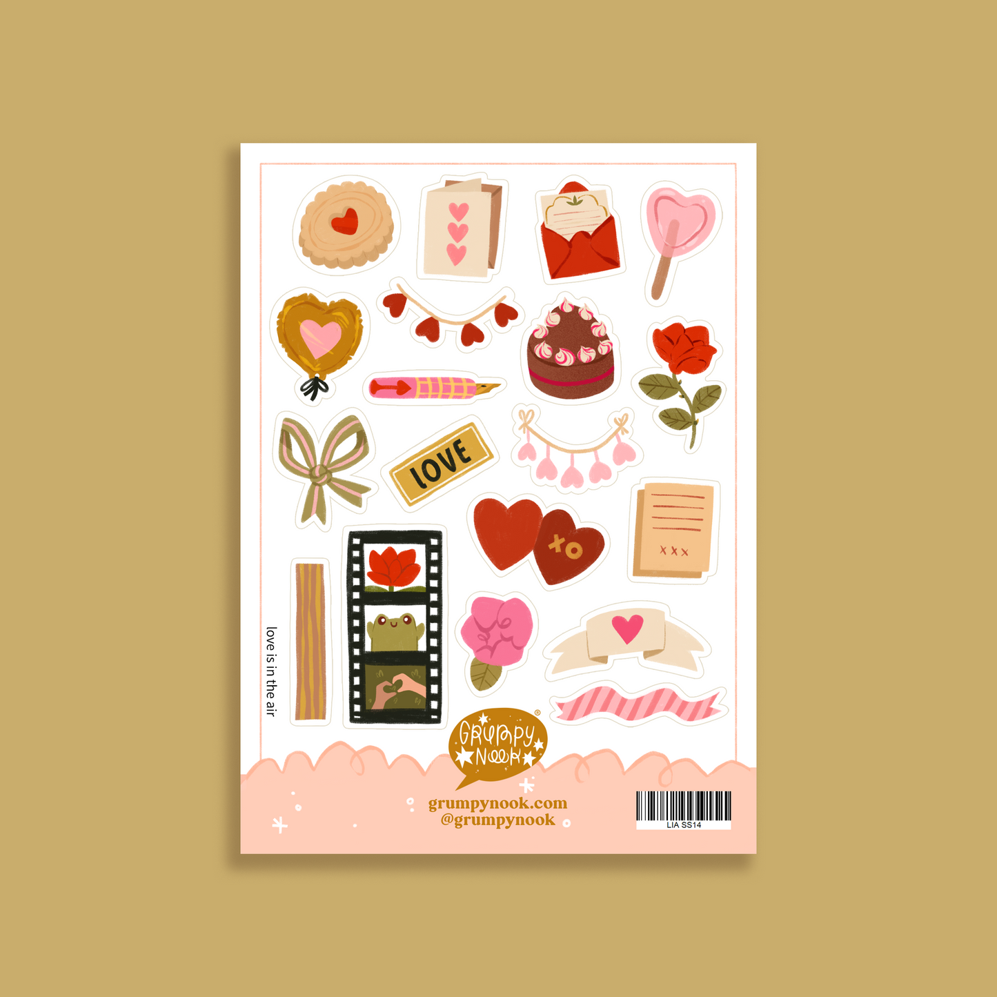 Love is in the Air Sticker Sheet