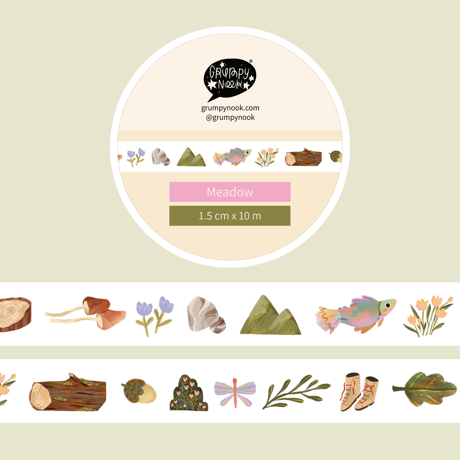 Meadow Washi Tape