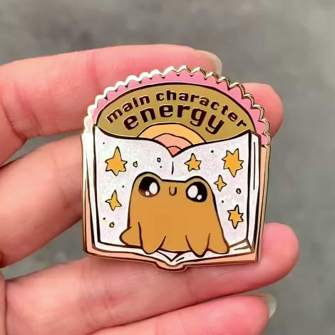 Main Character Energy Enamel Pin