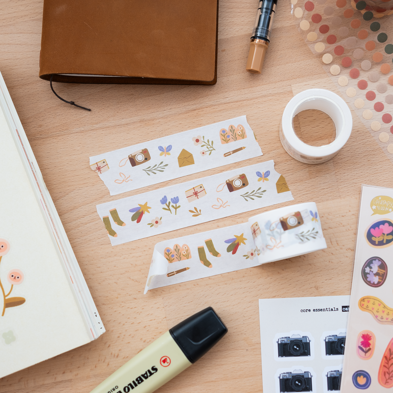 Cosy Doodles 30mm Washi Tape