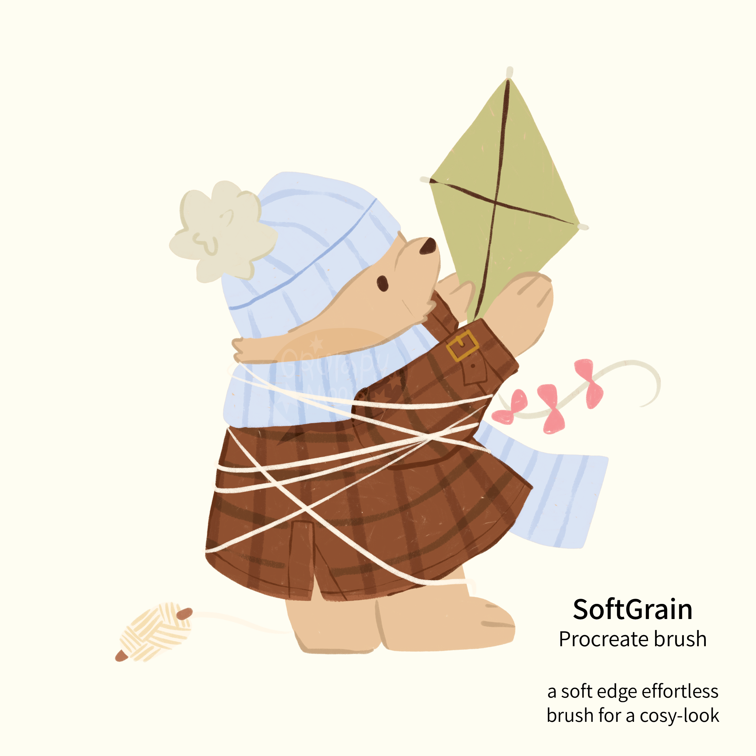 Procreate Brush: SoftGrain