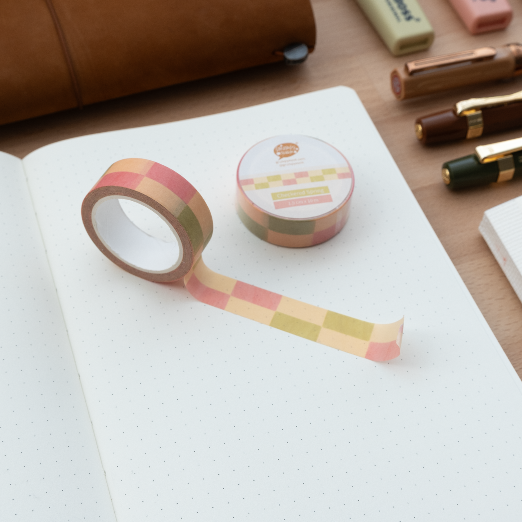 Checkered Spring Washi Tape